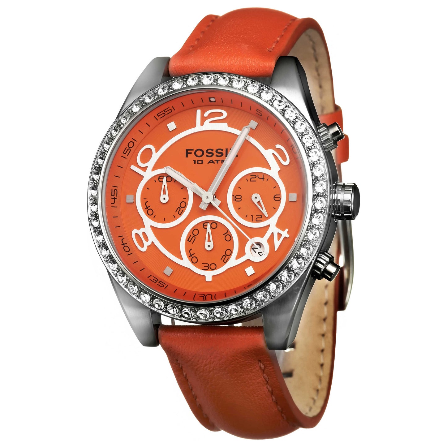 Front view of Fossil Chronograph Women's Watch CH2562