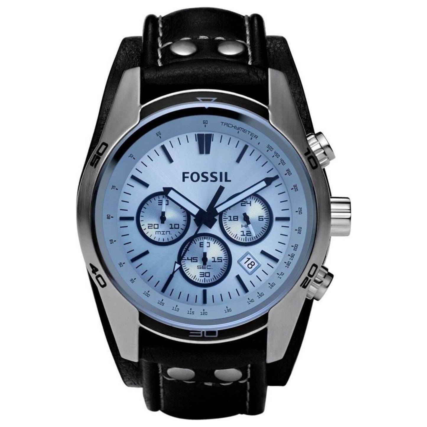 Front view of Fossil Coachman Men's Quartz Watch CH2564
