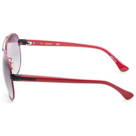 Left view of Calvin Klein Women's Sunglasses CK1209SA-001