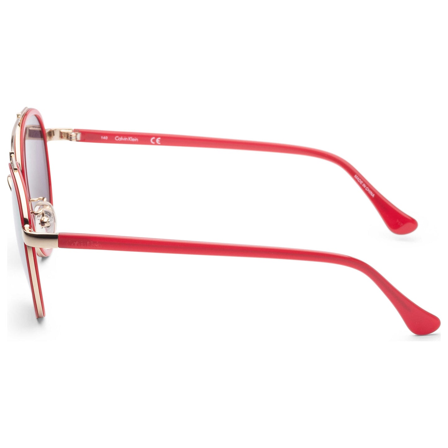 Left view of Calvin Klein Platinum Label Women's Sunglasses CK1225SK-628