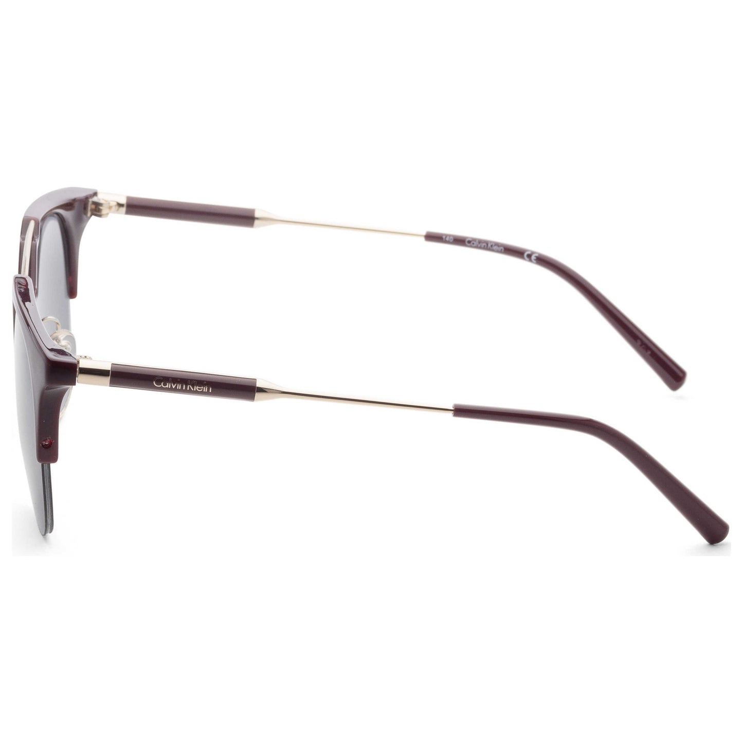 Left view of Calvin Klein Platinum Label Unisex Sunglasses CK1236SA-539