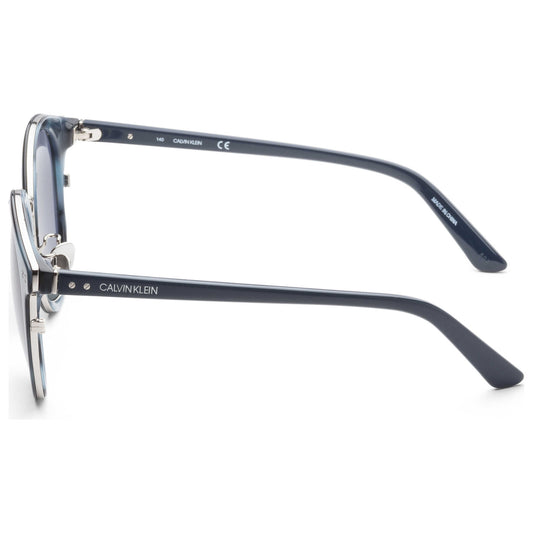 Left view of Calvin Klein Platinum Label Men's Sunglasses CK18518SA-412