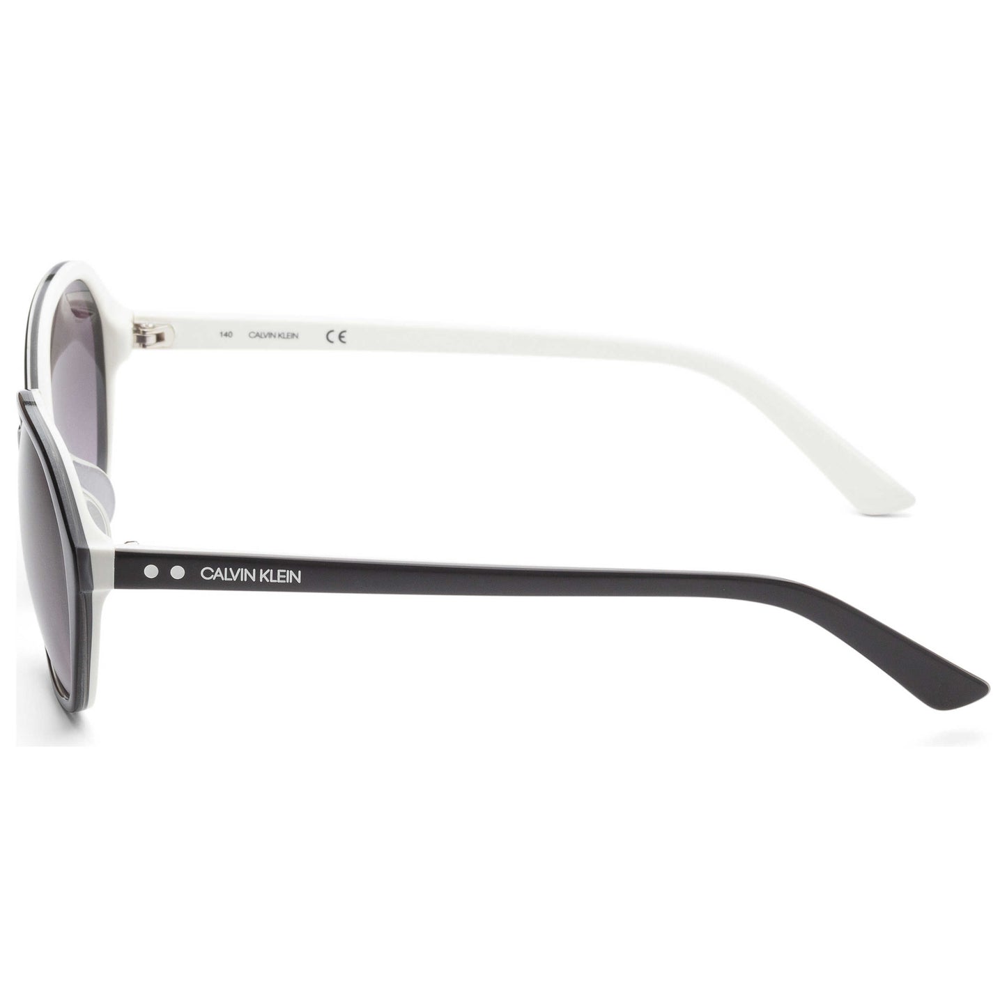 Left view of Calvin Klein Platinum Label Women's Sunglasses CK18524SA-002