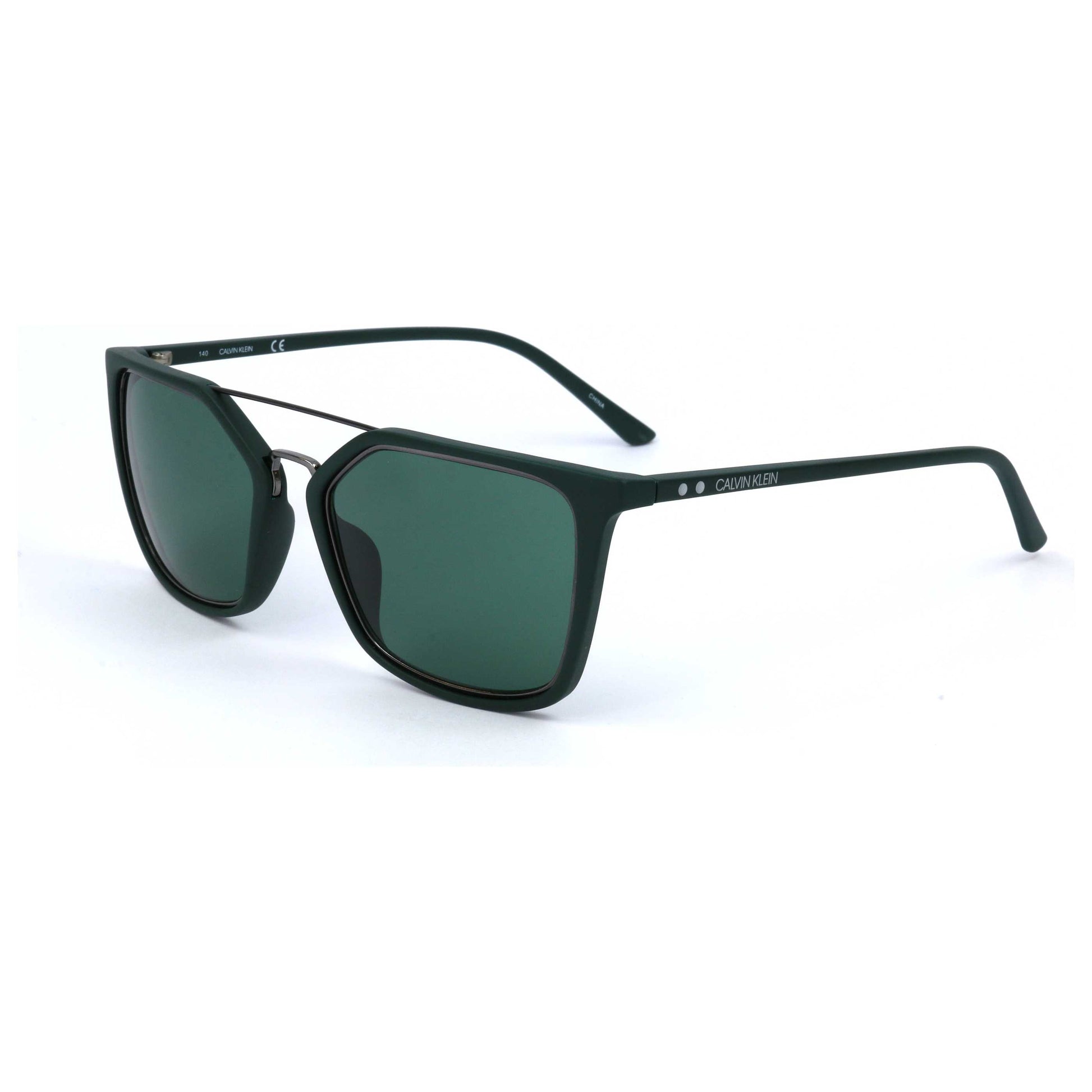 Front view of Calvin Klein Men's Sunglasses CK18532S-307-53