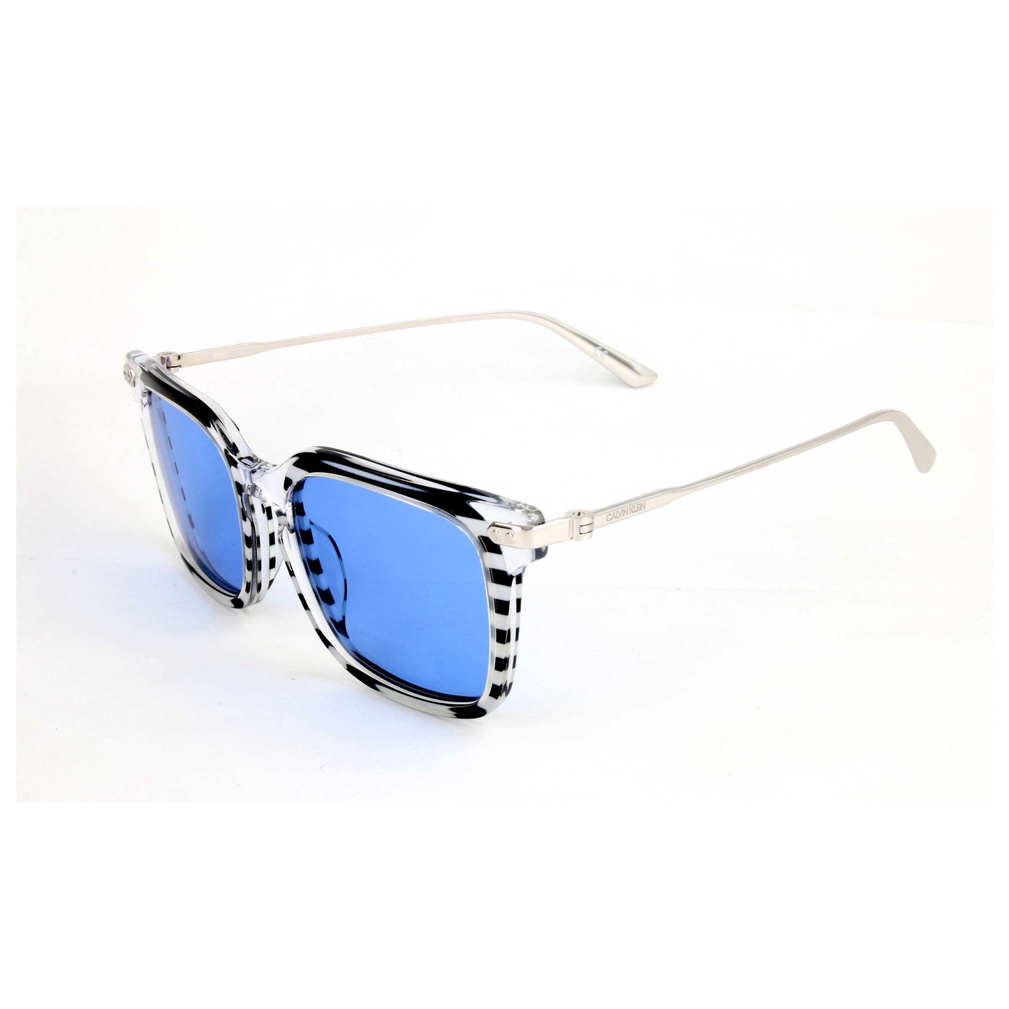 Front view of Calvin Klein Men's Sunglasses CK18702S-972-54