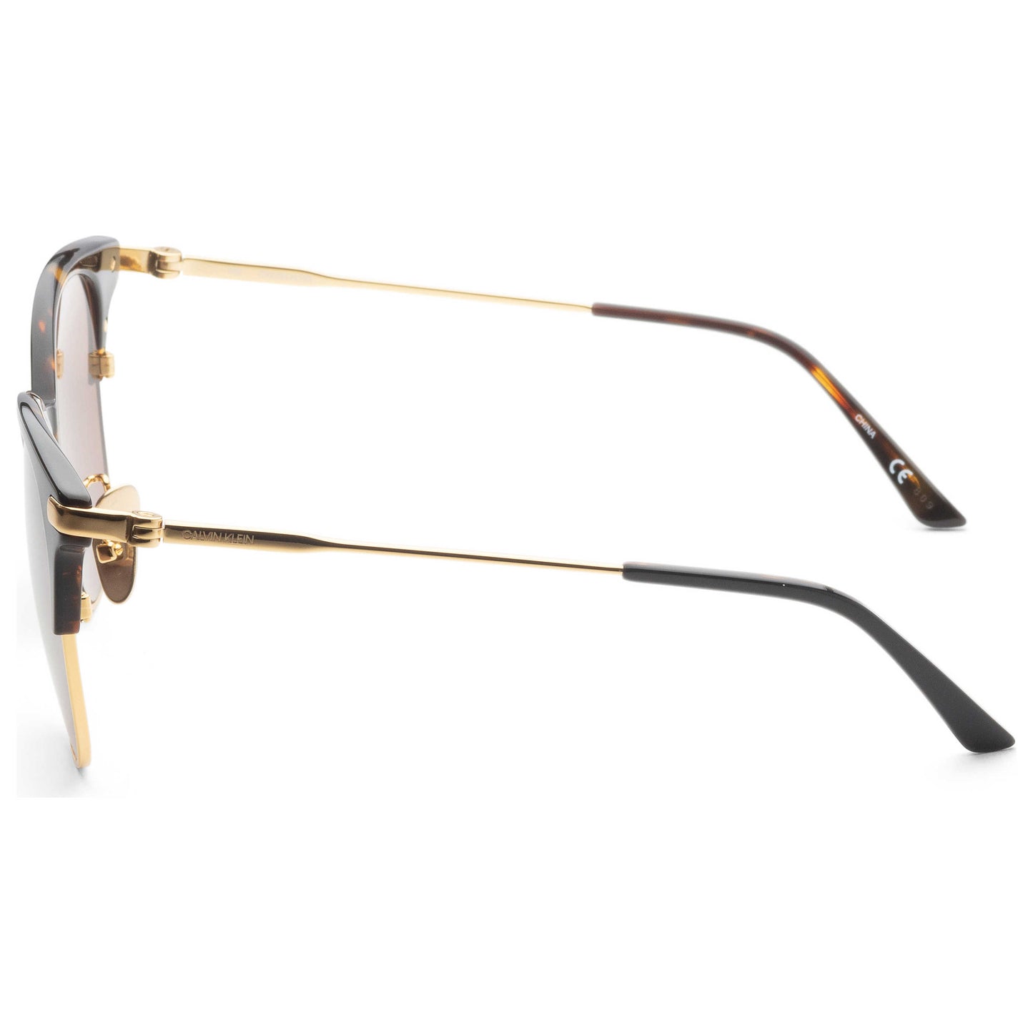 Left view of Calvin Klein Platinum Label Men's Sunglasses CK18718SK-011