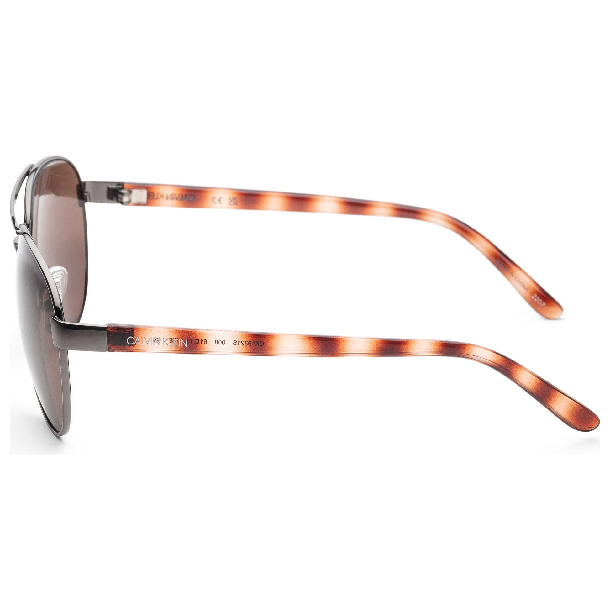 Left view of Calvin Klein Fashion Women's Sunglasses CK19321S-008