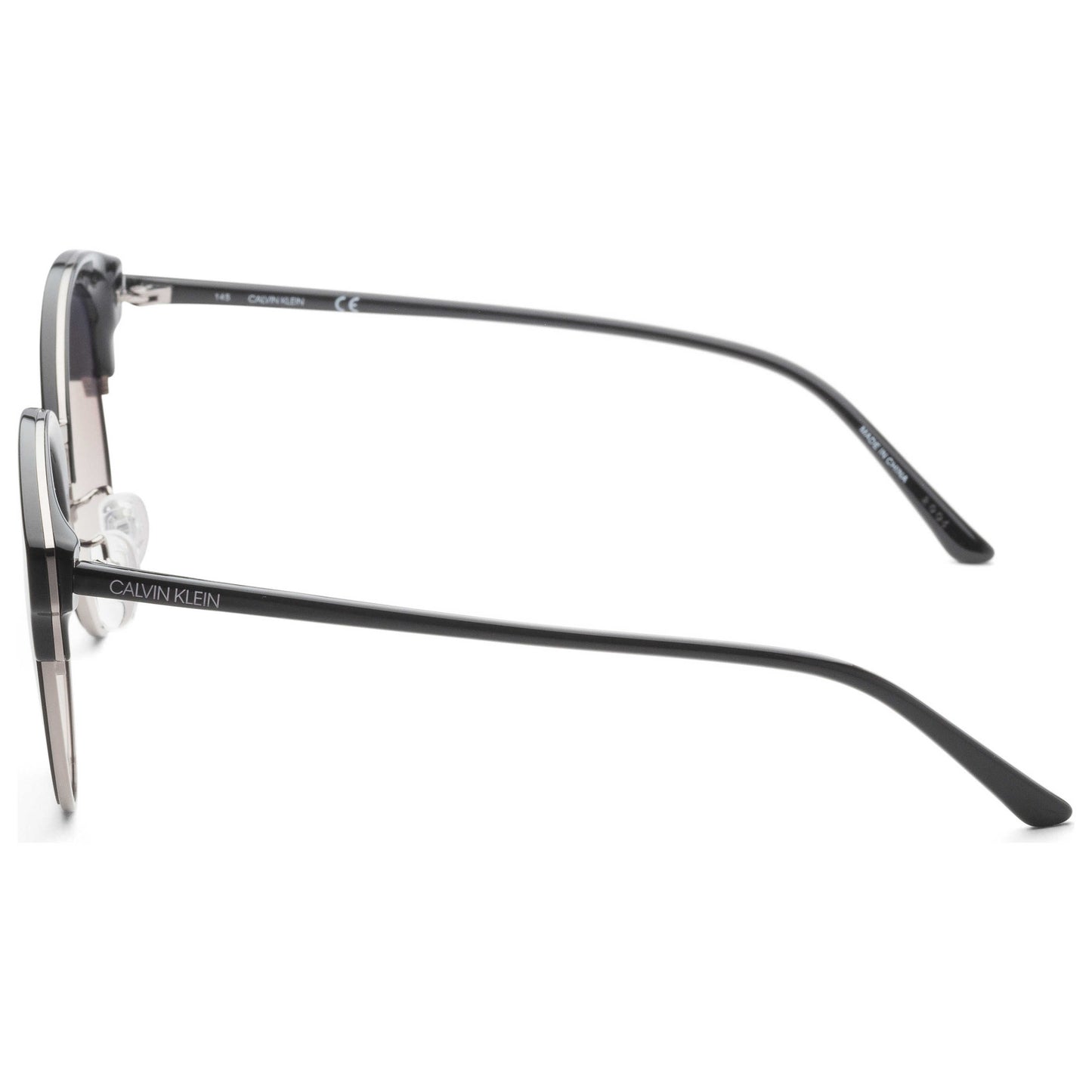 Left view of Calvin Klein Platinum Label Men's Sunglasses CK19324SK-008