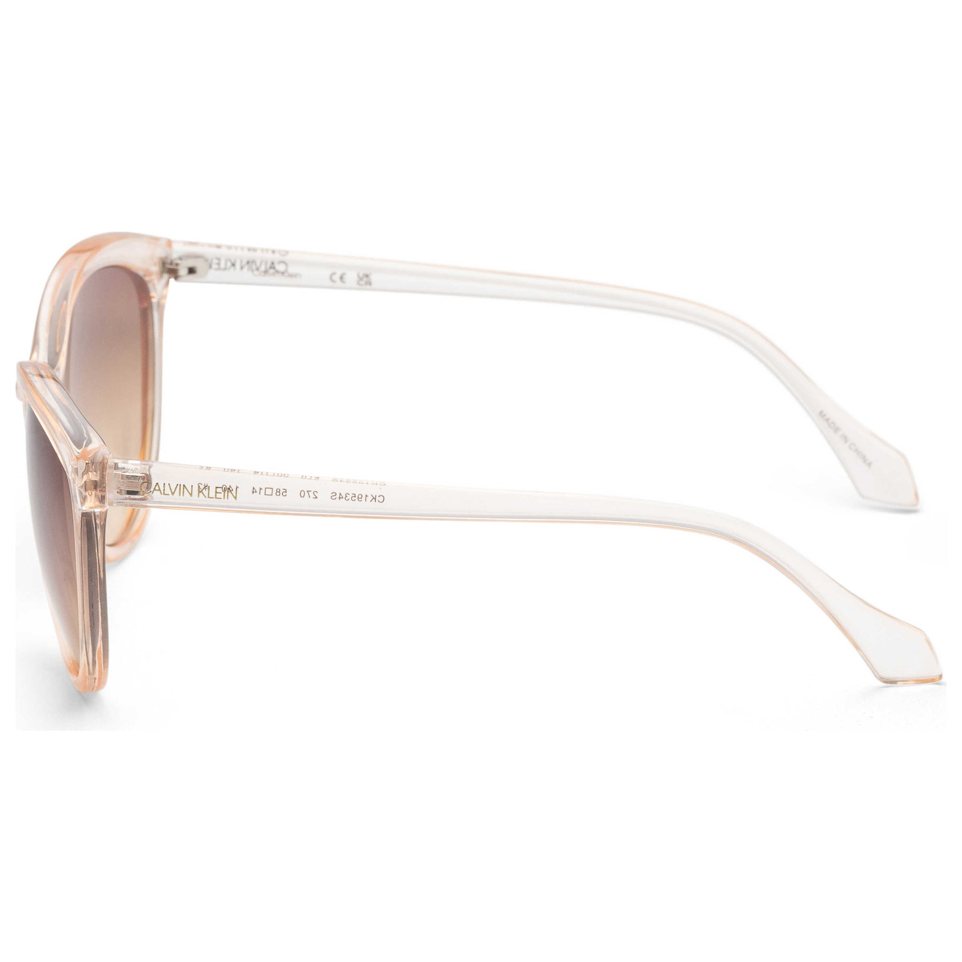 Left view of Calvin Klein Women's Sunglasses CK19534S-270