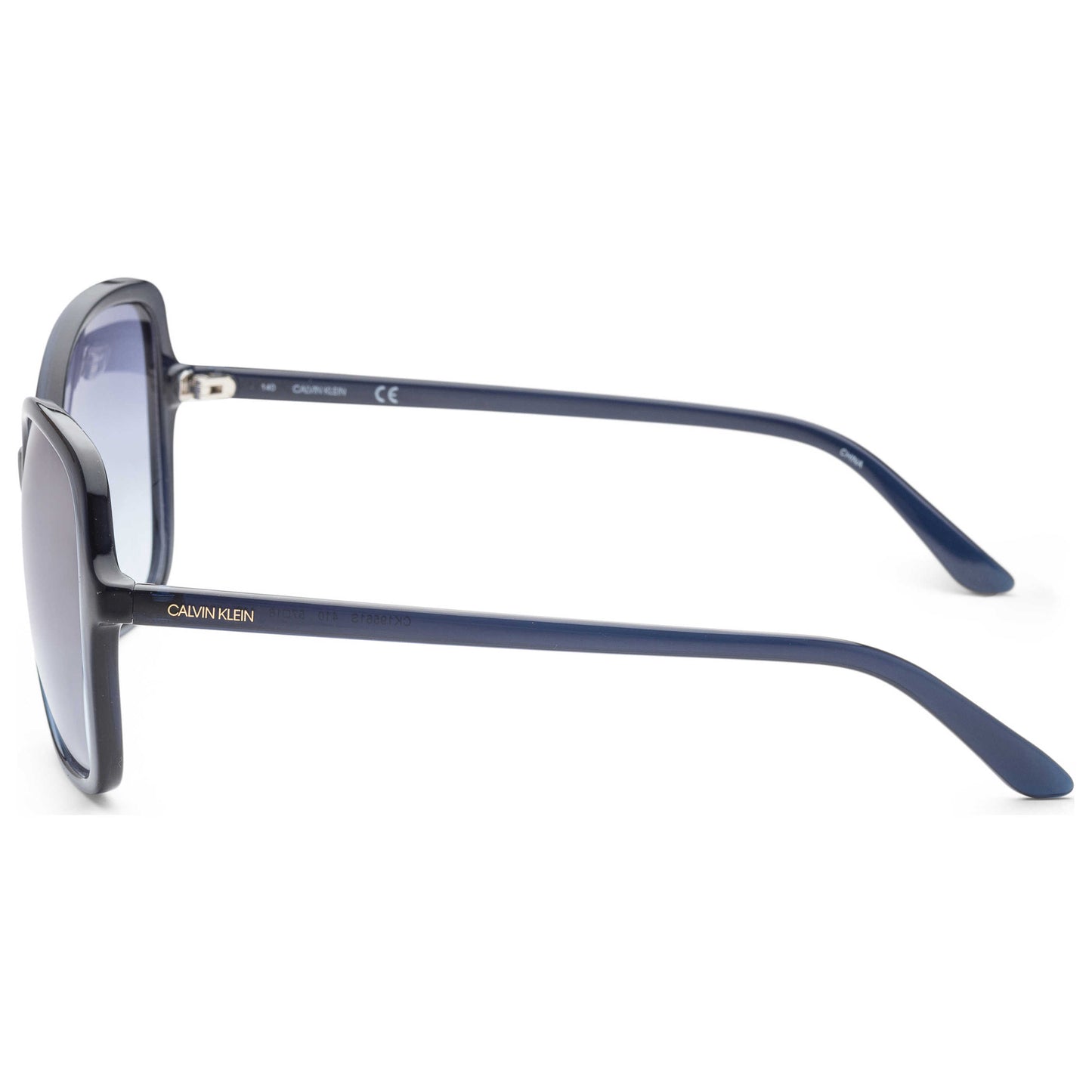 Left view of Calvin Klein Women's Sunglasses CK19561S-410