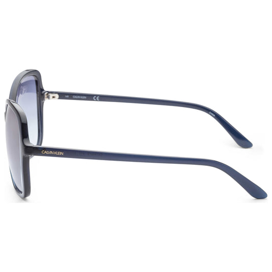Left view of Calvin Klein Women's Sunglasses CK19561S-410