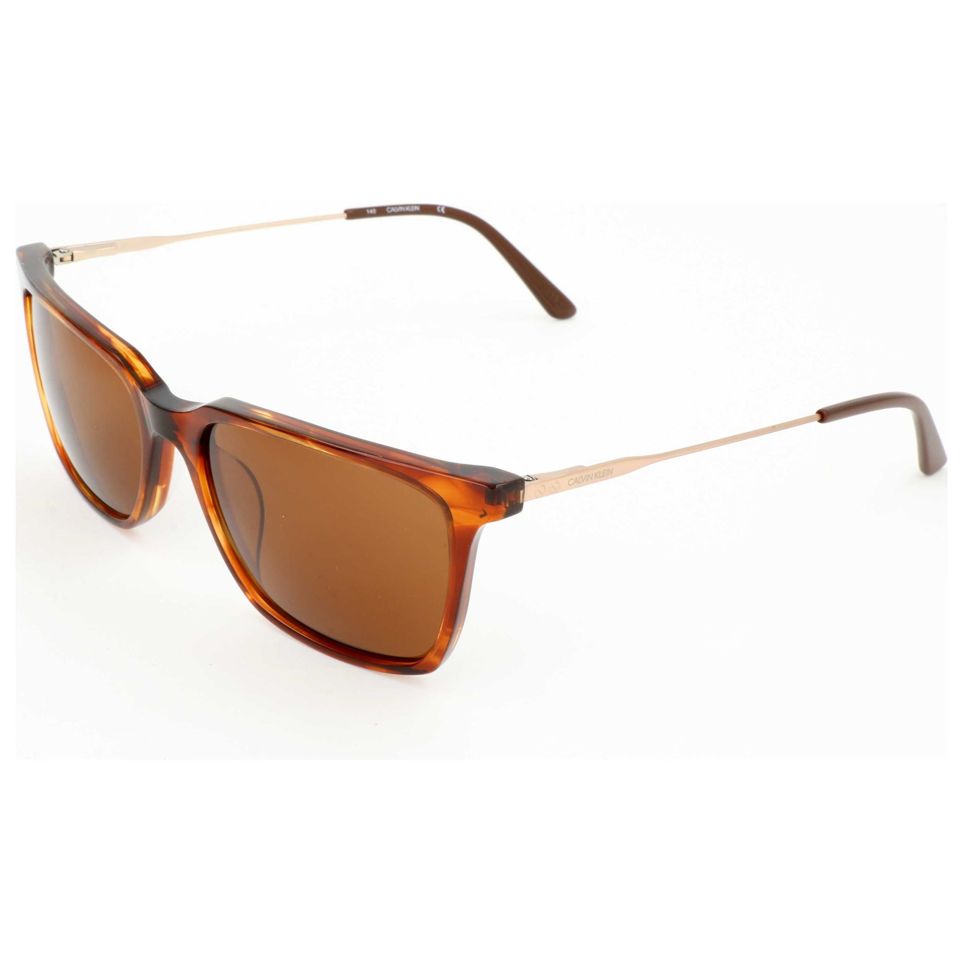 Front view of Calvin Klein Men's Sunglasses CK19703S-248-56