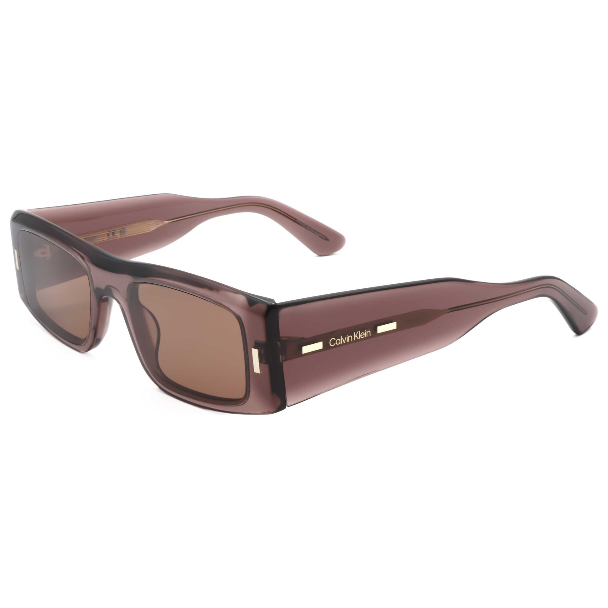 Front view of Calvin Klein Unisex Sunglasses CK23537S-260-52