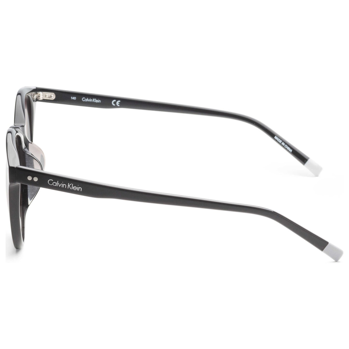 Left view of Calvin Klein Men's Sunglasses CK4347SA-001