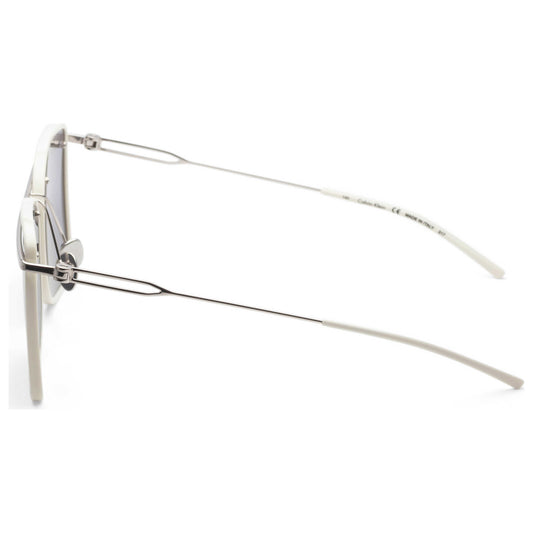 Left view of Calvin Klein NYC Unisex Sunglasses CK8578S-103-60