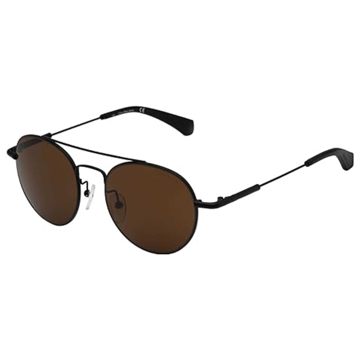 Front view of Calvin Klein Unisex Sunglasses CKJ155SAF-002