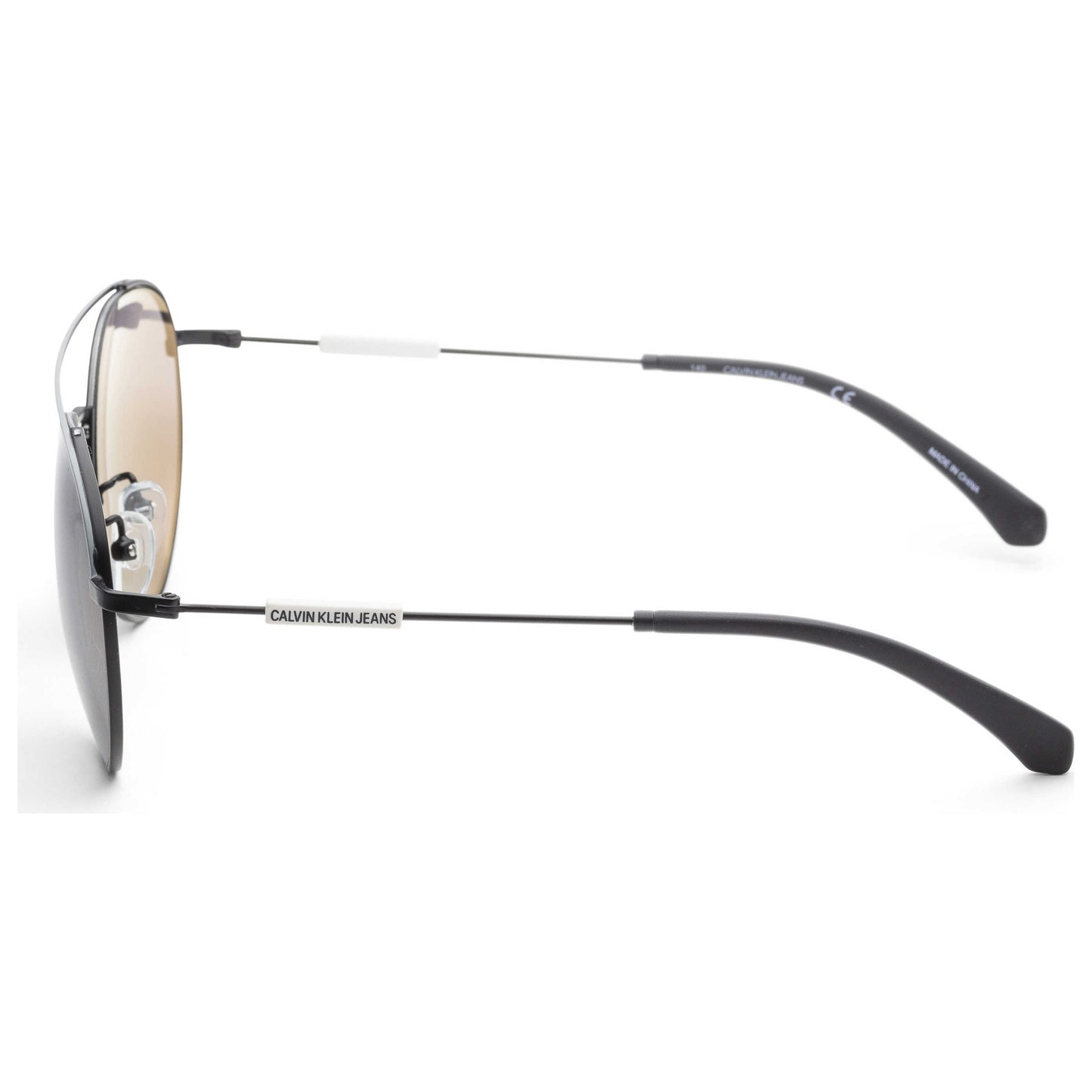 Left view of Calvin Klein Men's Sunglasses CKJ18106SA-001