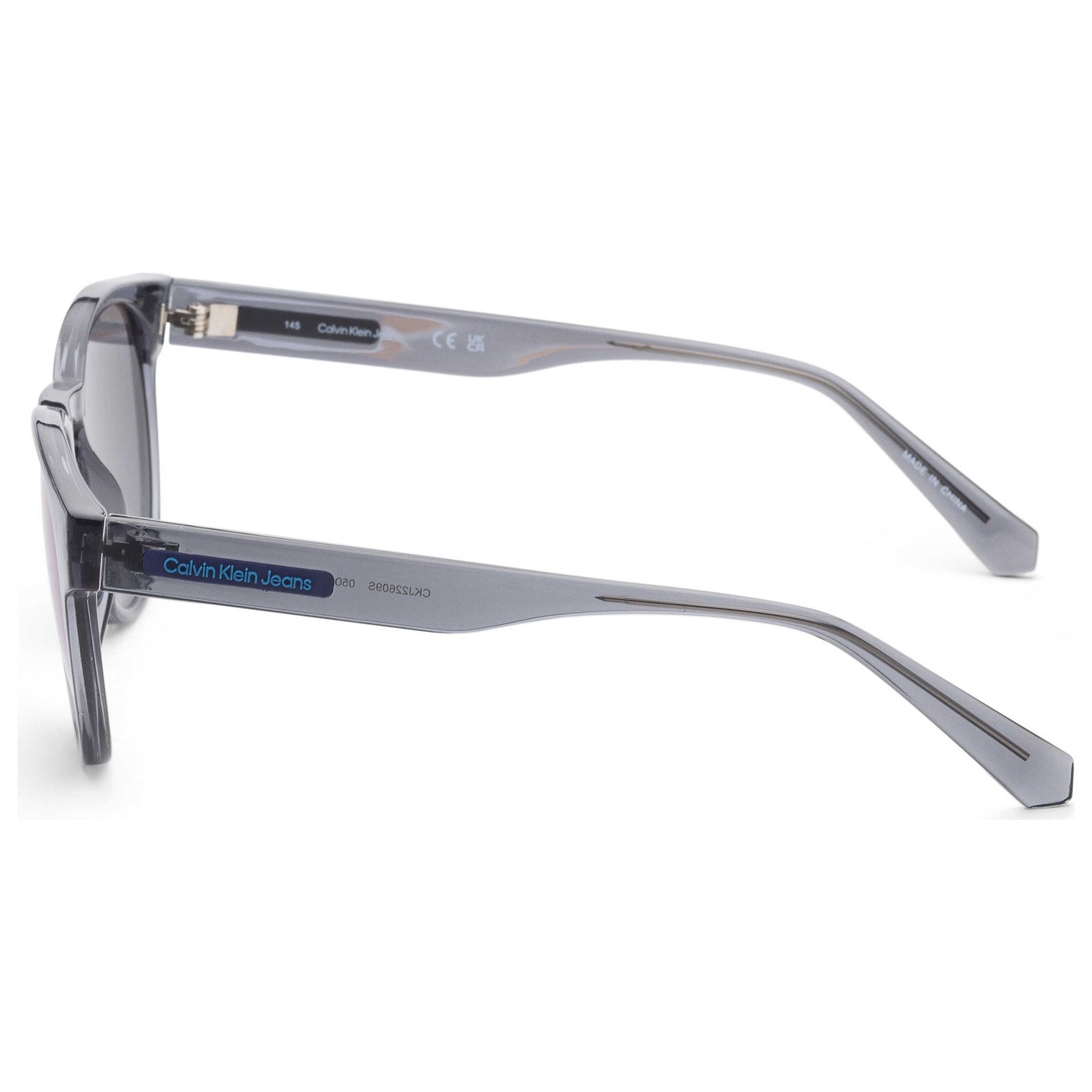 Left view of Calvin Klein Fashion Unisex Sunglasses CKJ22609S-050