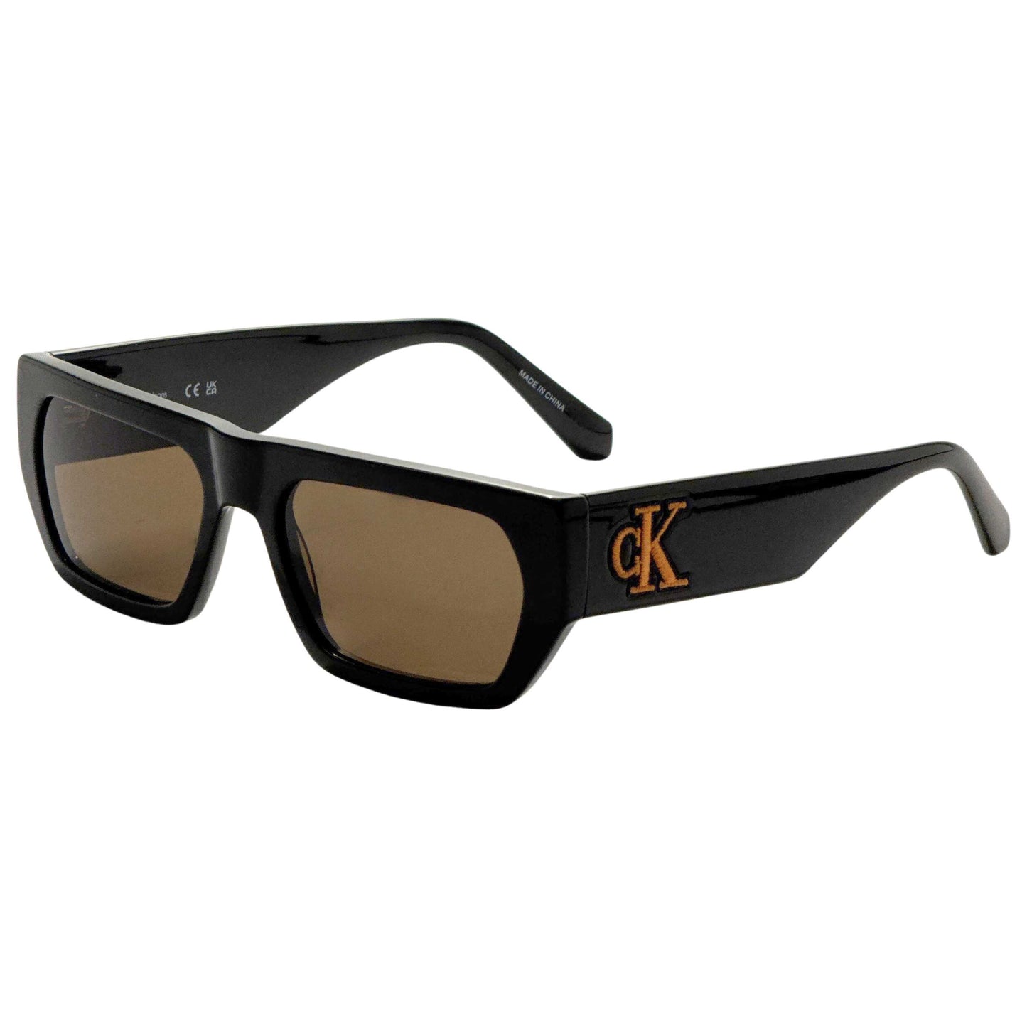 Front view of Calvin Klein Jeans Unisex Sunglasses CKJ24625S-309-55