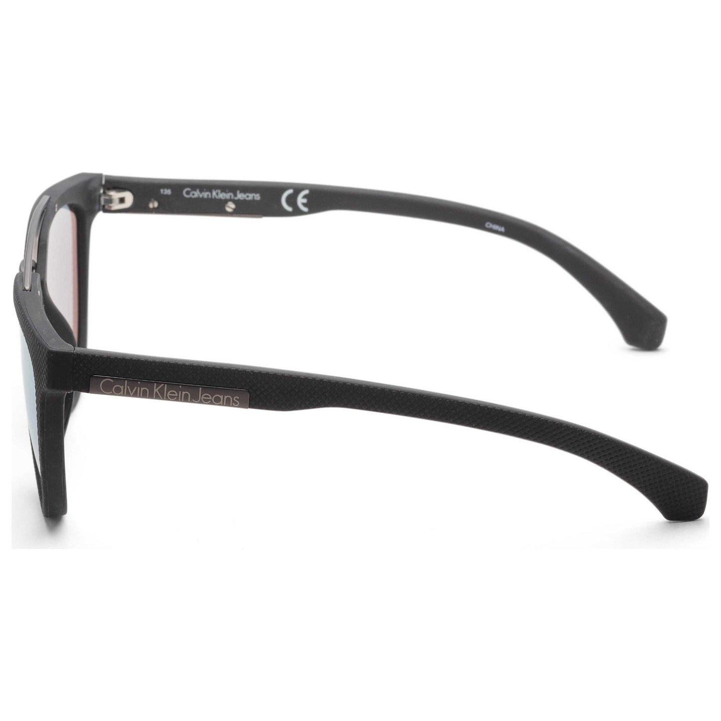 Left view of Calvin Klein Jeans Women's Sunglasses CKJ813S-001-52