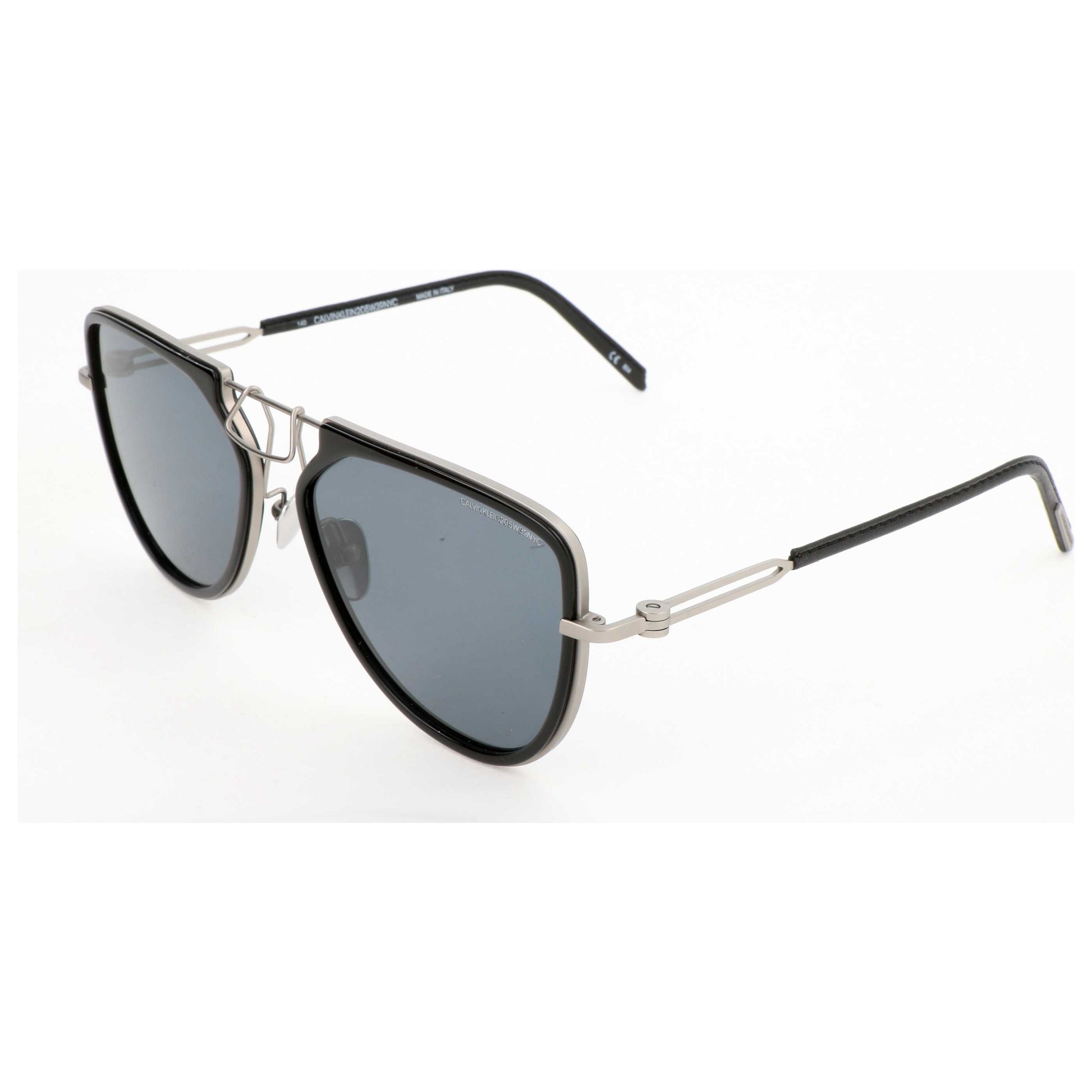 Front view of Calvin Klein Unisex Sunglasses CKNYC1874S-001