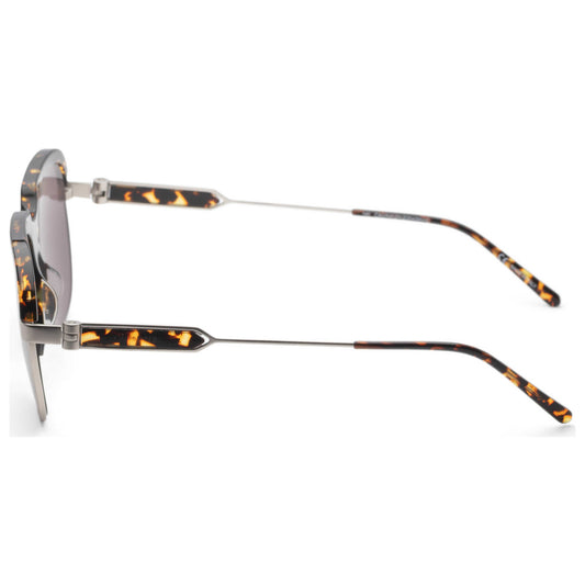 Left view of Calvin Klein NYC Men's Sunglasses CKNYC1970S-235-56