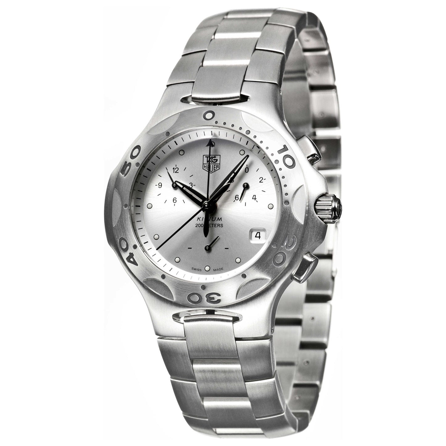 Front view of Tag Heuer Kirium Men's Swiss Quartz (Battery-Powered) Watch CL1111BA0700