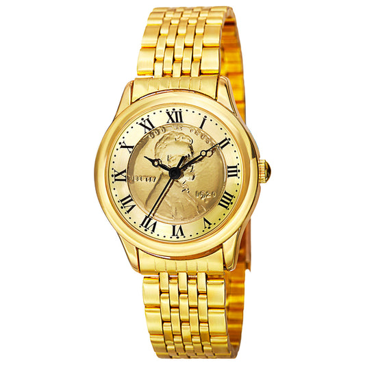 Front view of August Steiner Women's Quartz Watch CN011YG