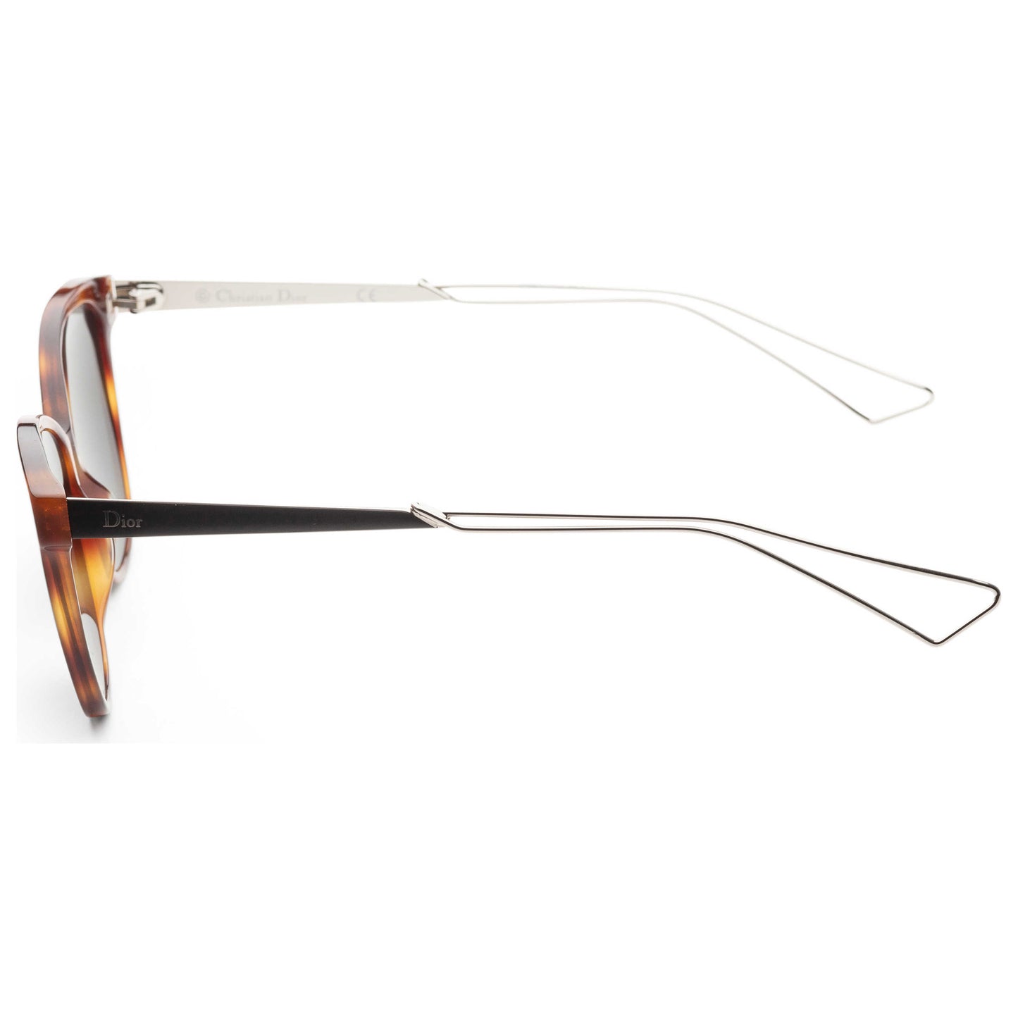 Left view of Christian Dior Confident Women's Sunglasses CONFID2S-09G0-P9