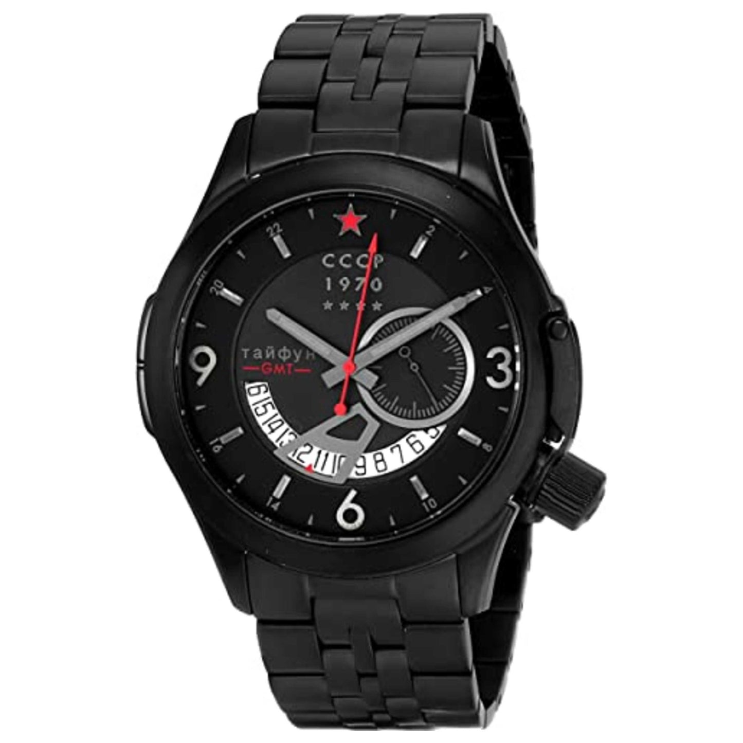 Front view of CCCP Shchuka Men's Quartz Watch CP-7011-44