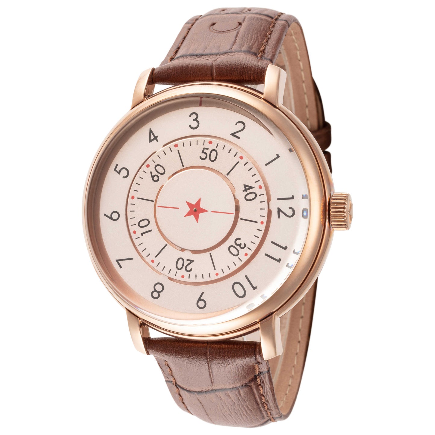 Front view of CCCP Aleksandrov Men's Automatic Watch CP-7042-06