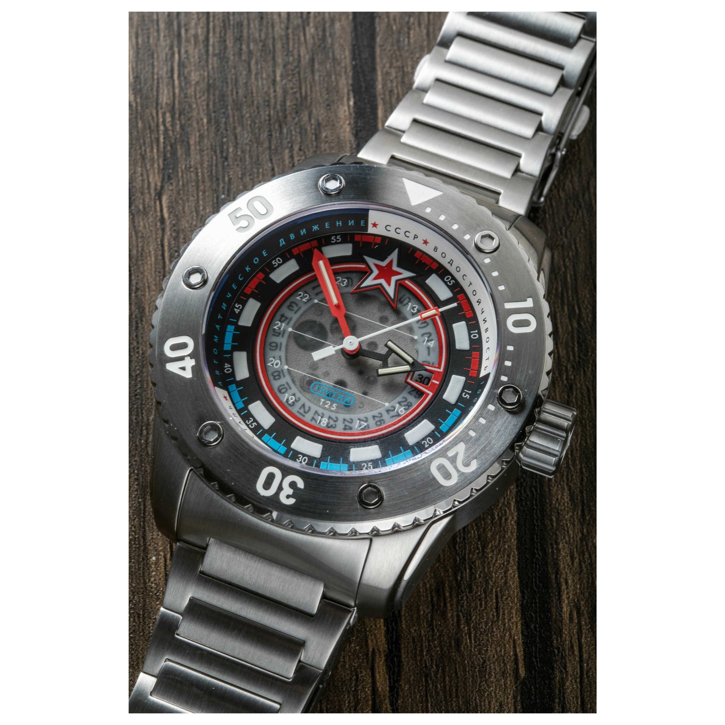 CCCP Naval Kondor Tritium Men's Automatic Watch CP-7095-11 - Image #5
