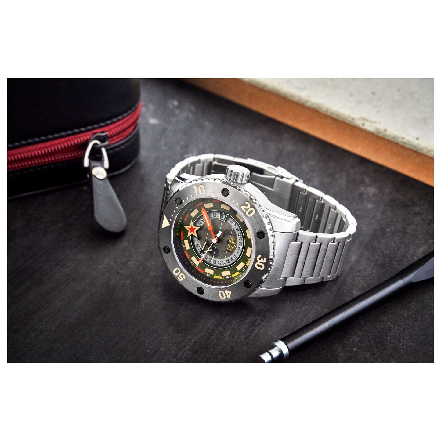 CCCP Naval Kondor Tritium Men's Automatic Watch CP-7095-33 - Image #5