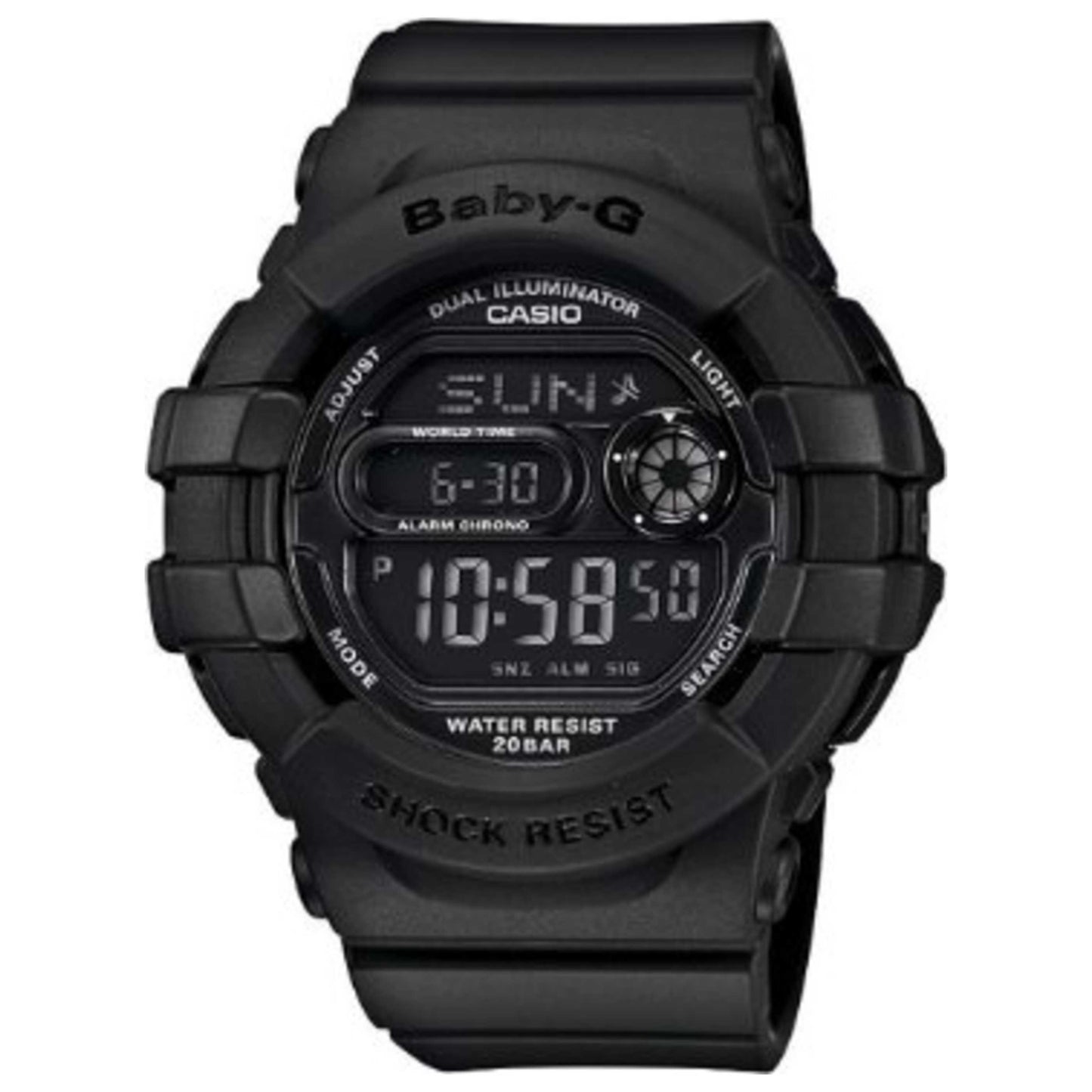 Front view of Casio Baby-G Women's Quartz Watch CSBGD140-1A