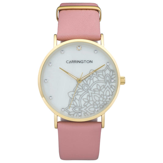 Front view of Carrington Luella Women's Quartz Watch CT-2008-04