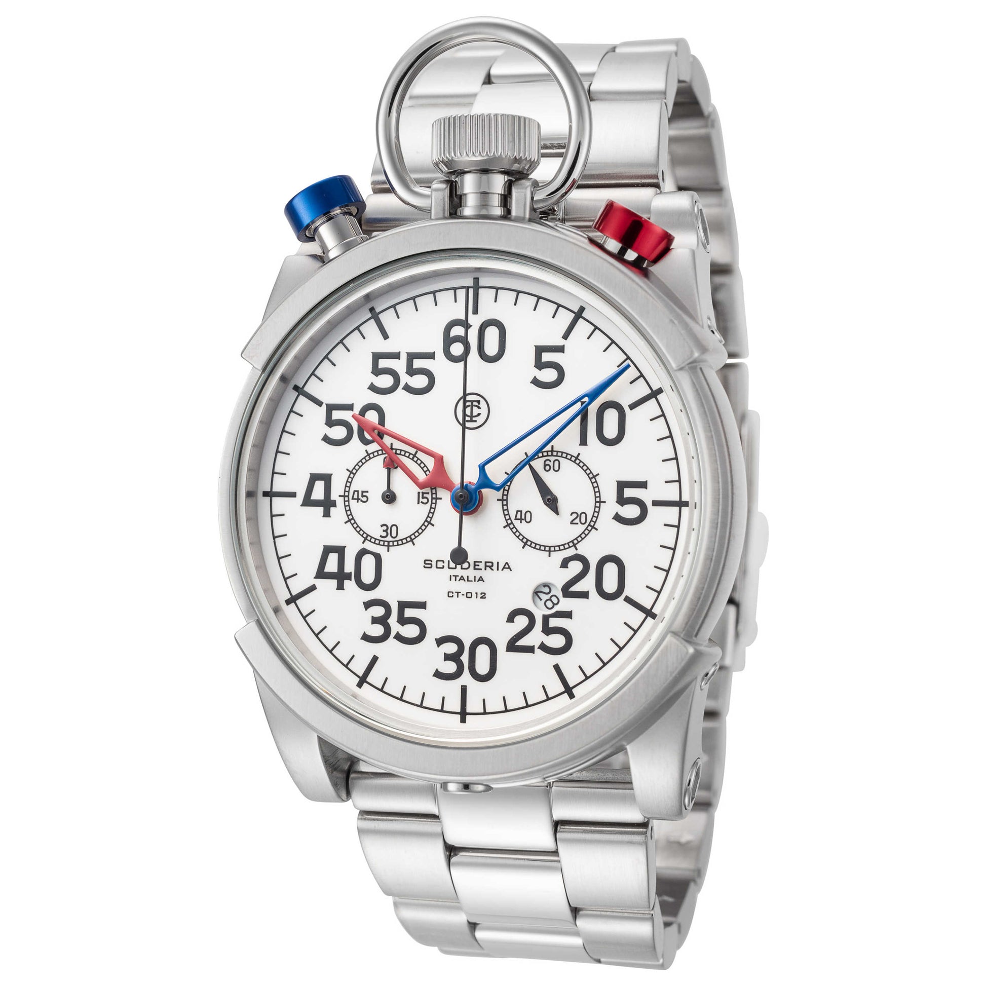 Front view of CT Scuderia Corsa Men's Quartz Watch CT-201-P