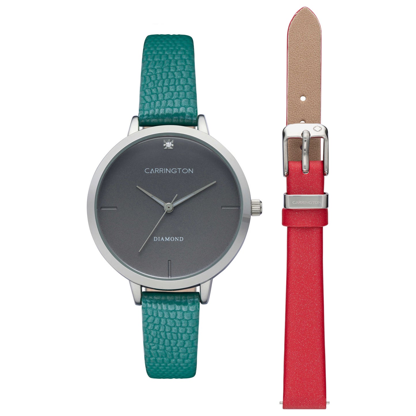 Front view of Carrington Claire Women's Quartz Watch CT-2013-04-SET4
