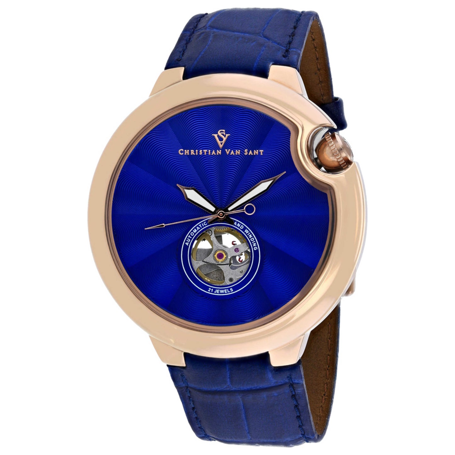 Front view of Christian Van Sant Cyclone Men's Automatic Watch CV0143