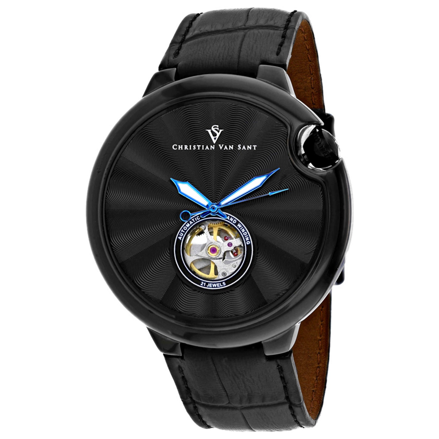Front view of Christian Van Sant Cyclone Men's Automatic Watch CV0145