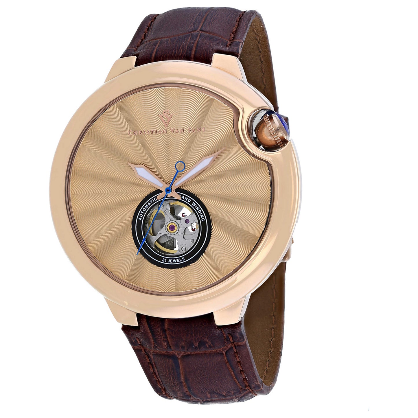 Front view of Christian Van Sant Cyclone Men's Automatic Watch CV0148