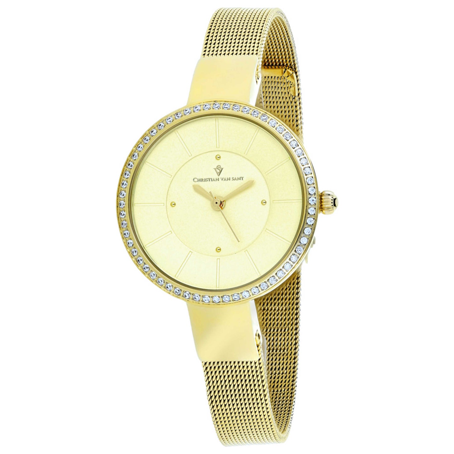 Front view of Christian Van Sant Reign Women's Quartz Watch CV0224