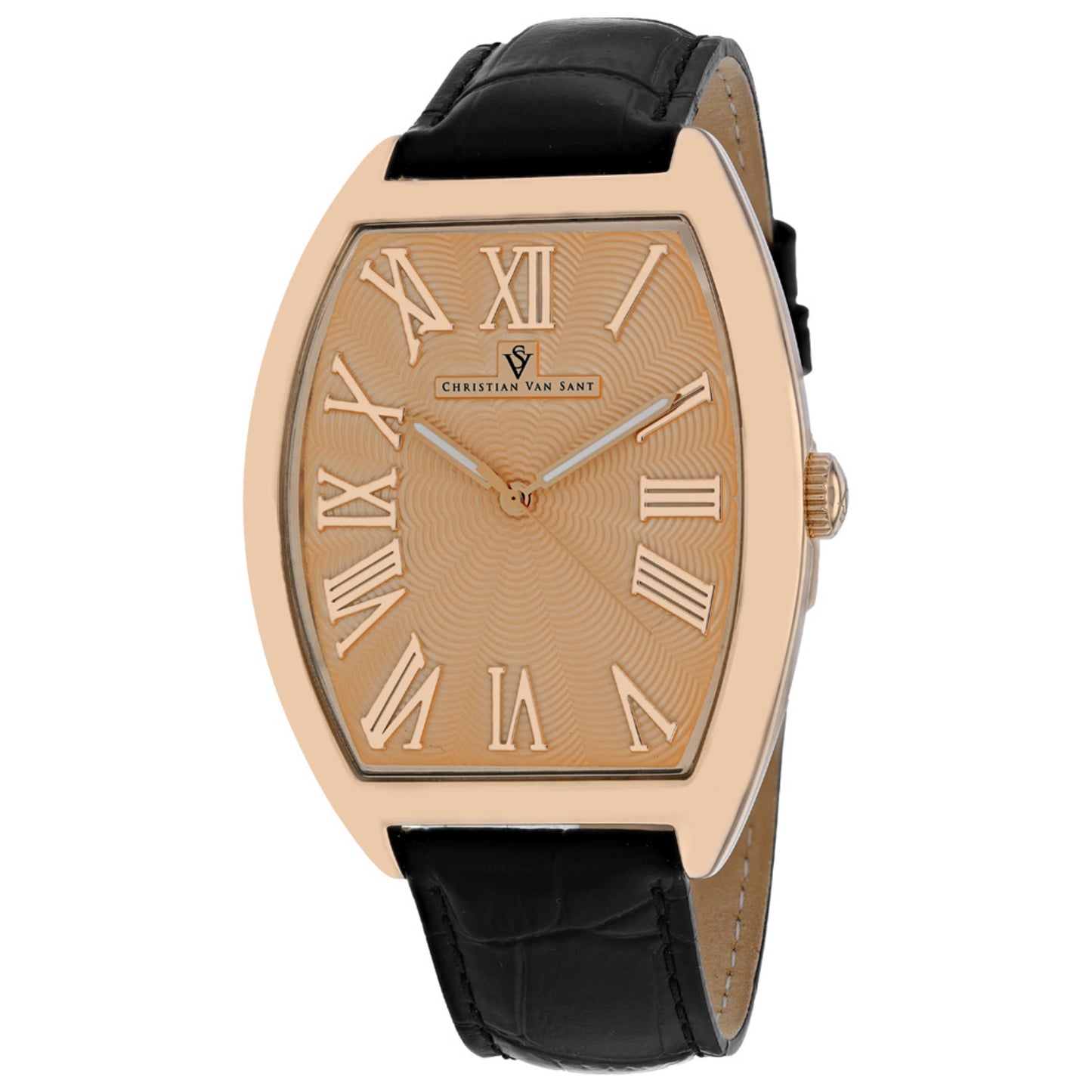 Front view of Christian Van Sant Royalty Men's Quartz Watch CV0274