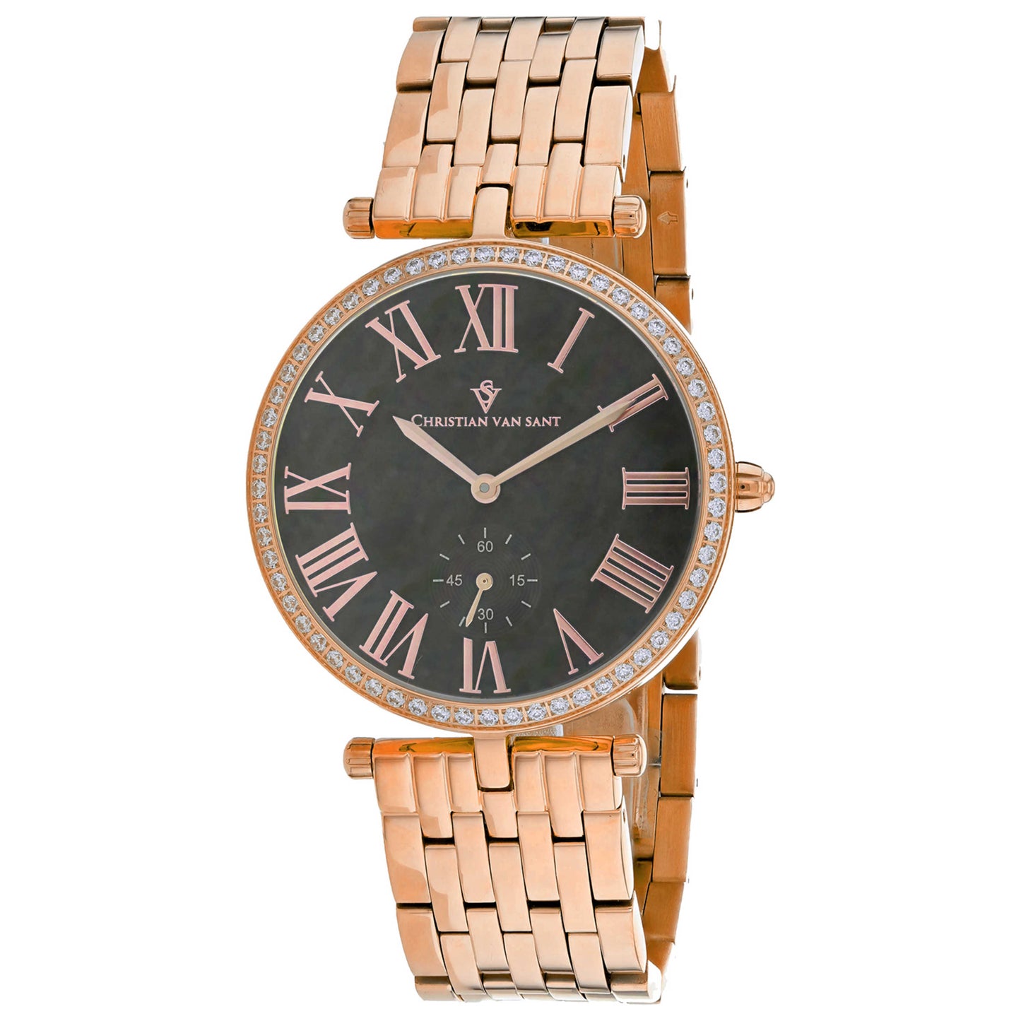 Front view of Christian Van Sant Hush Women's Quartz Watch CV0294