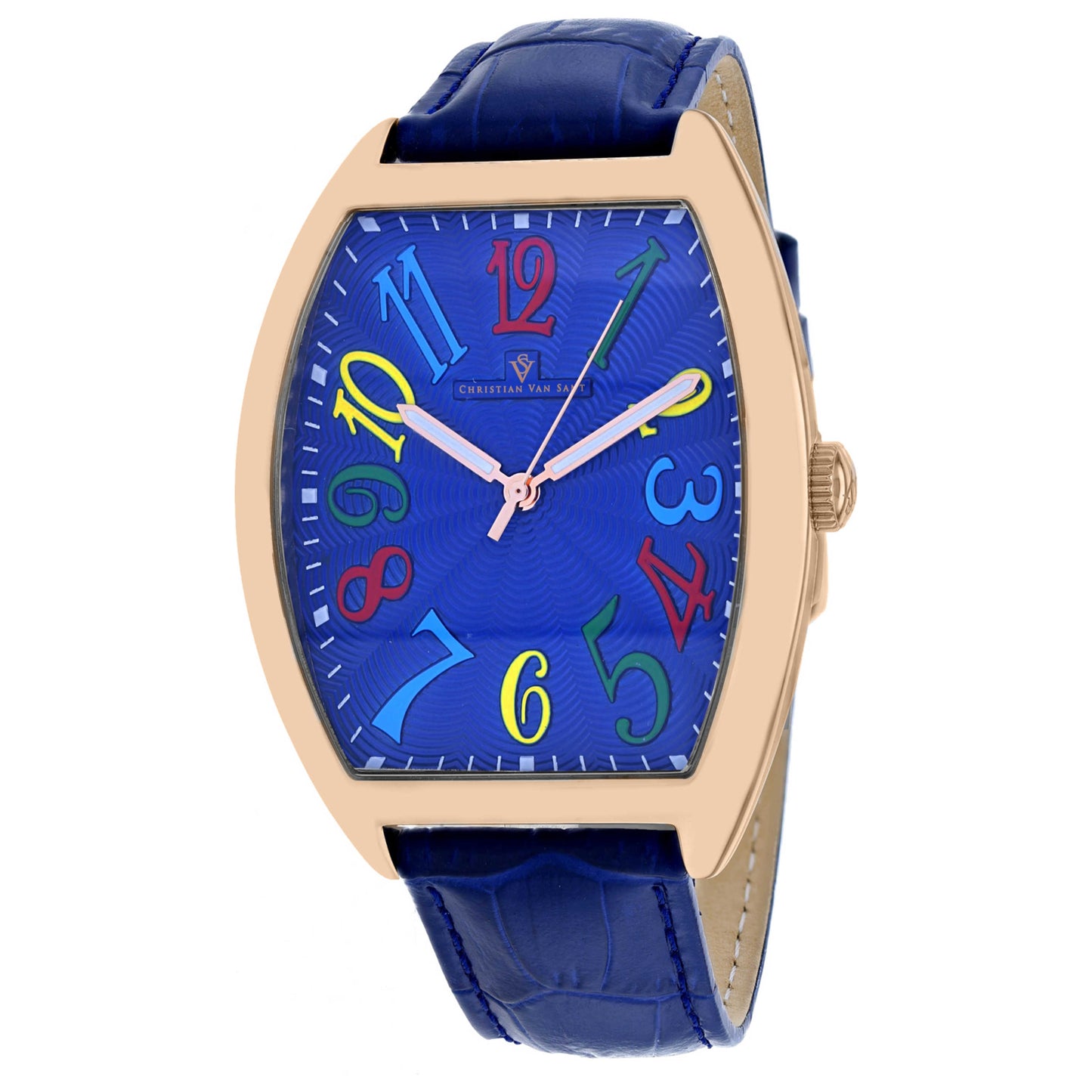 Front view of Christian Van Sant Royalty II Men's Quartz Watch CV0377