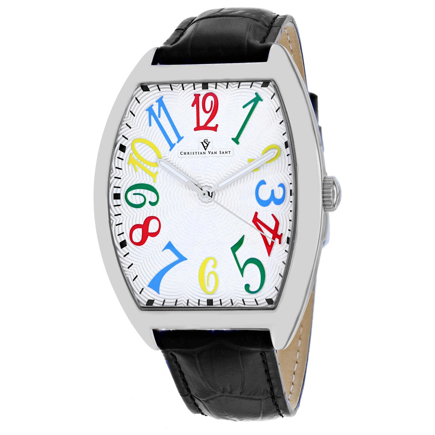 Front view of Christian Van Sant Royalty II Men's Quartz Watch CV0379