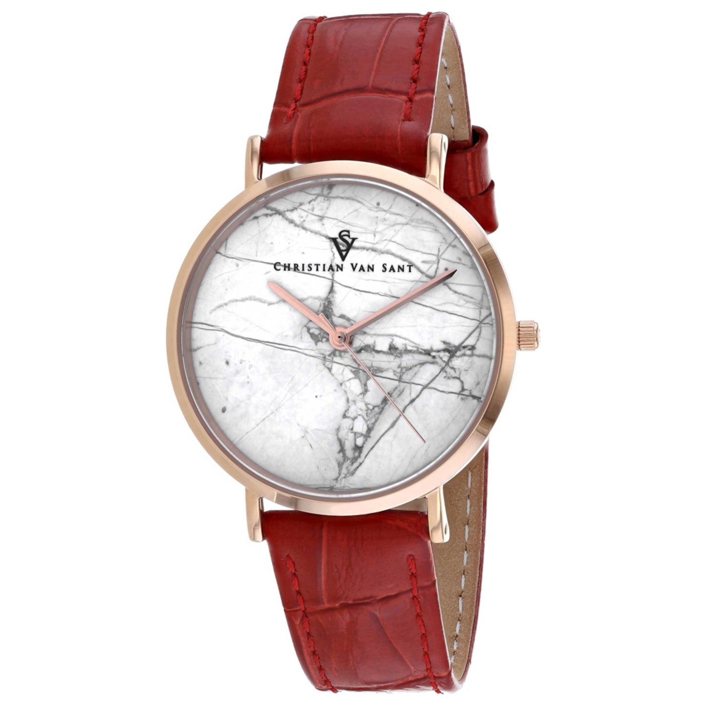 Front view of Christian Van Sant Lotus Women's Quartz Watch CV0422