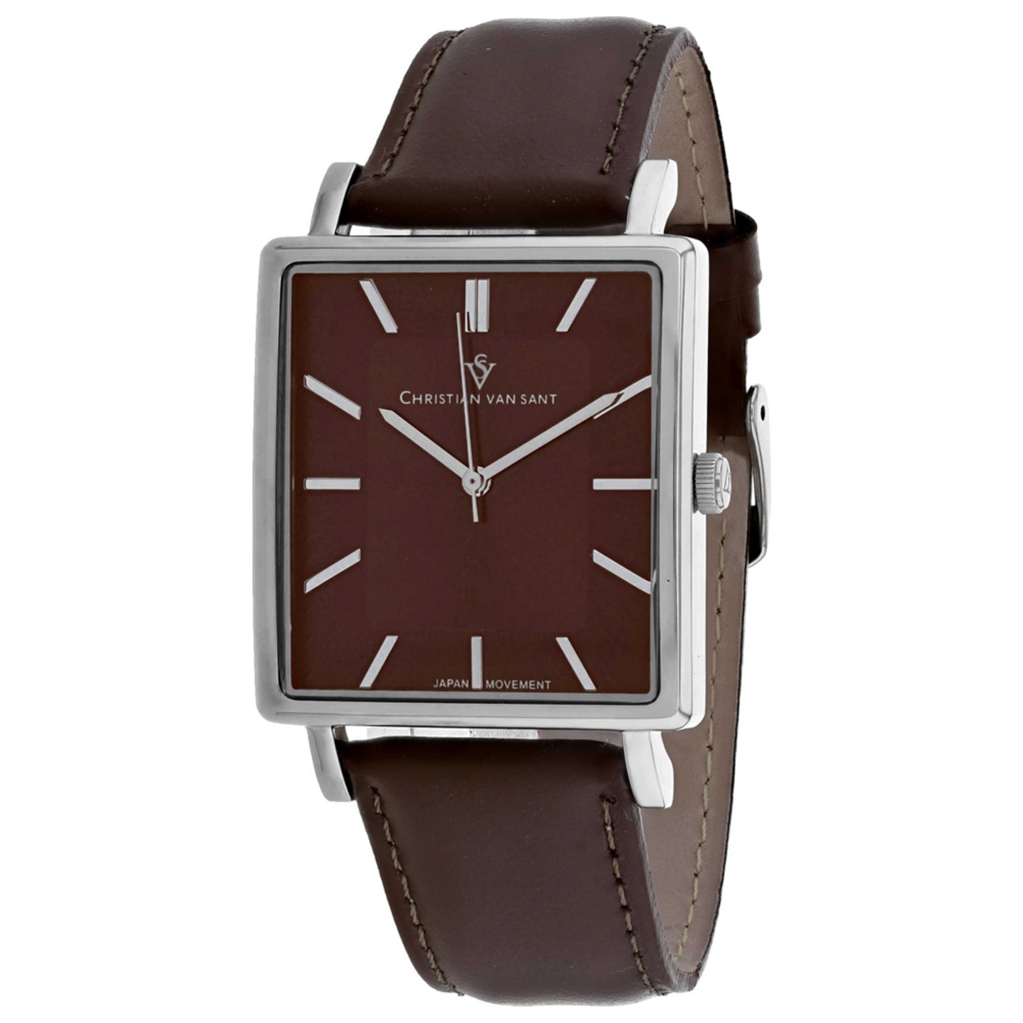 Front view of Christian Van Sant Ace Men's Quartz Watch CV0434