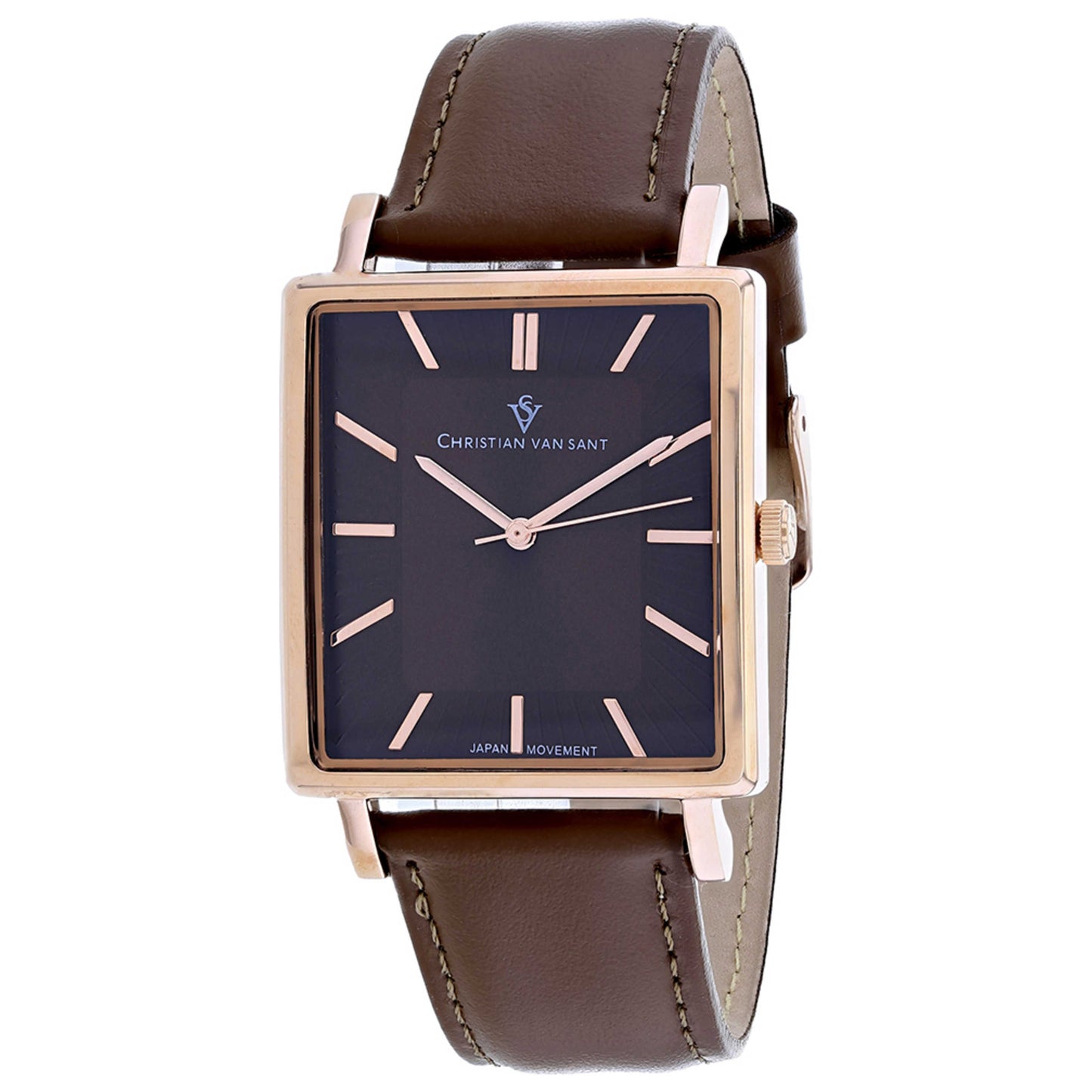 Front view of Christian Van Sant Ace Men's Quartz Watch CV0435