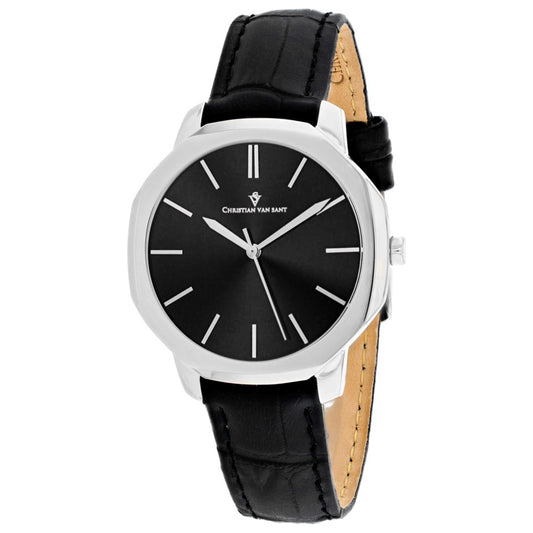 Front view of Christian Van Sant Octave Slim Women's Quartz Watch CV0500