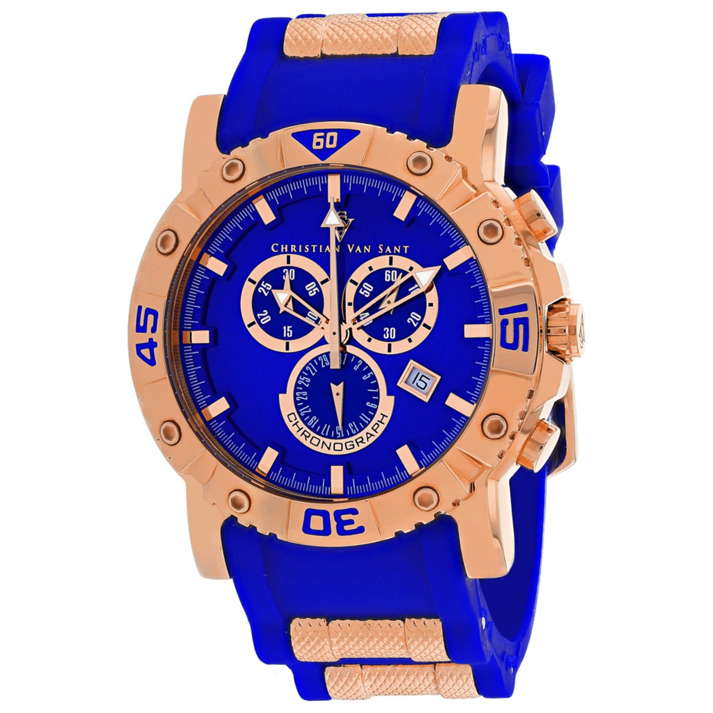 Front view of Christian Van Sant Cosenza Men's Quartz Watch CV0513